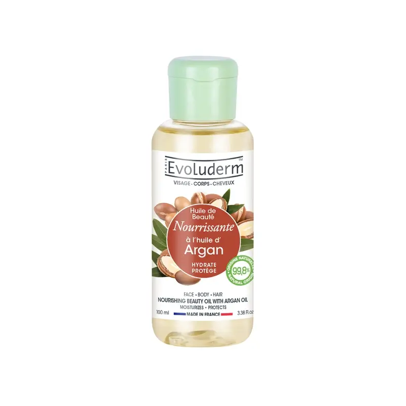 Evoluderm Beauty Oil with Argan Oil, 100 ml