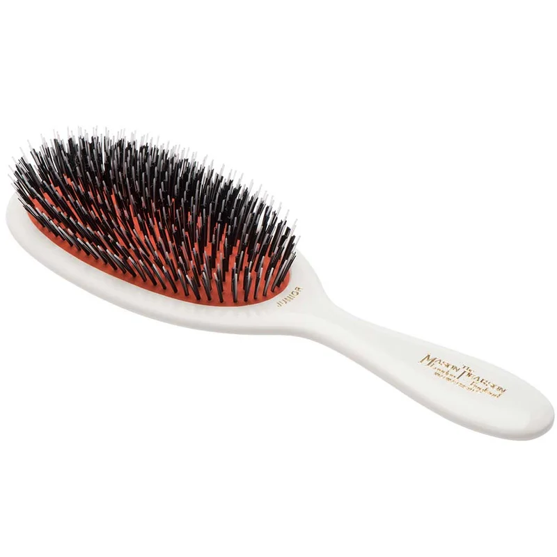 BN2 Junior Boar Bristle & Nylon Hairbrush – Ivory