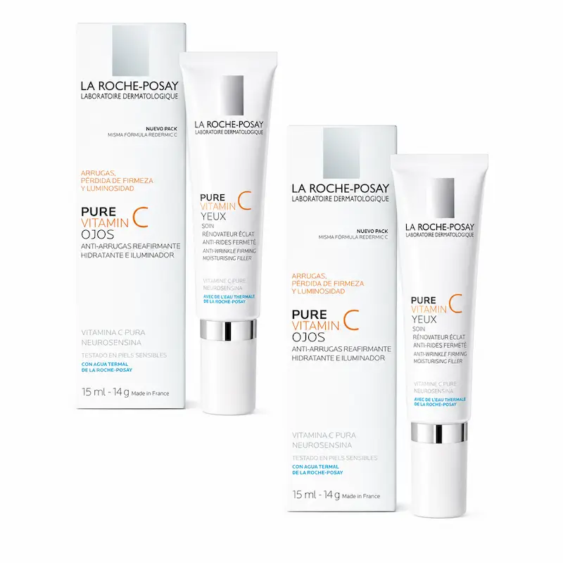 La Roche Posay Pure Vitamin C Eyes, Pack 2 x 15 ml