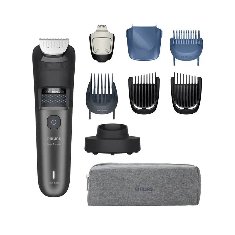 Philips Beard Trimmer 7000 Series Beard Profiling With A Hair Collector Beard Trimmer