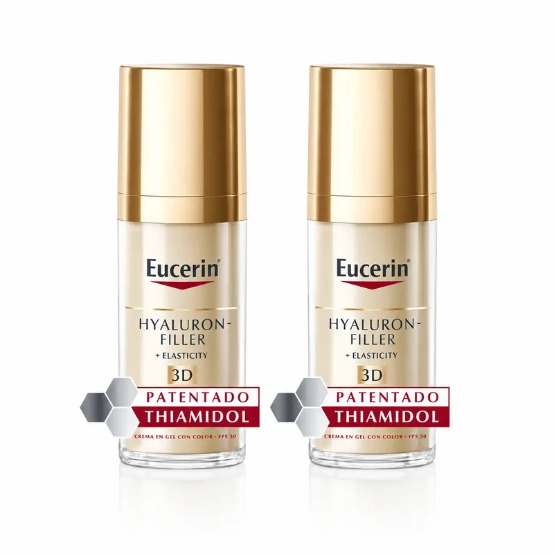 Eucerin Hyaluron Filler + Elasticity Hyaluronic Acid Serum 30ml, pack 2
