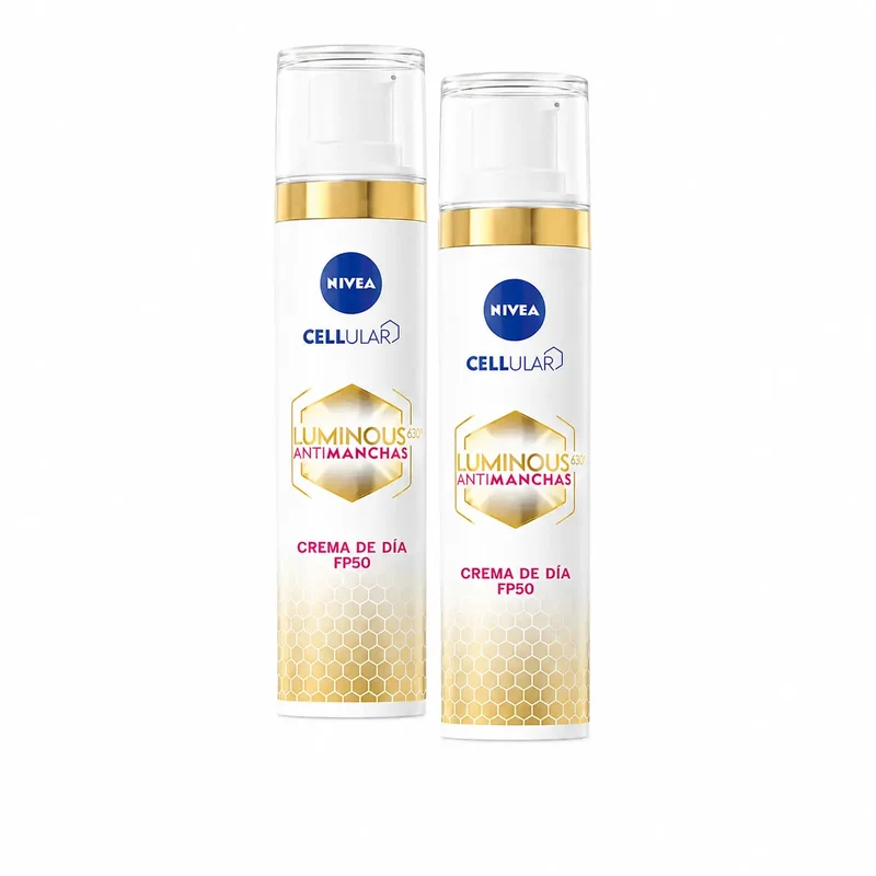 NIVEA Cellular Luminous630 Anti-Blemish Day Cream Fp50, Pack 2
