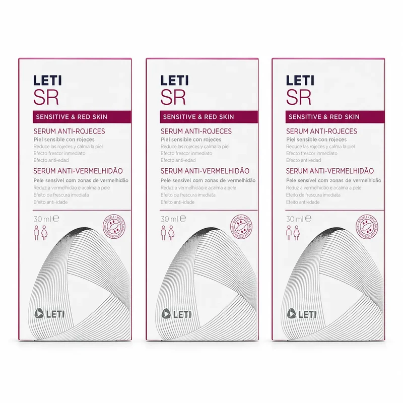 Leti SR Anti-Redness Serum, 30 ml pack 3