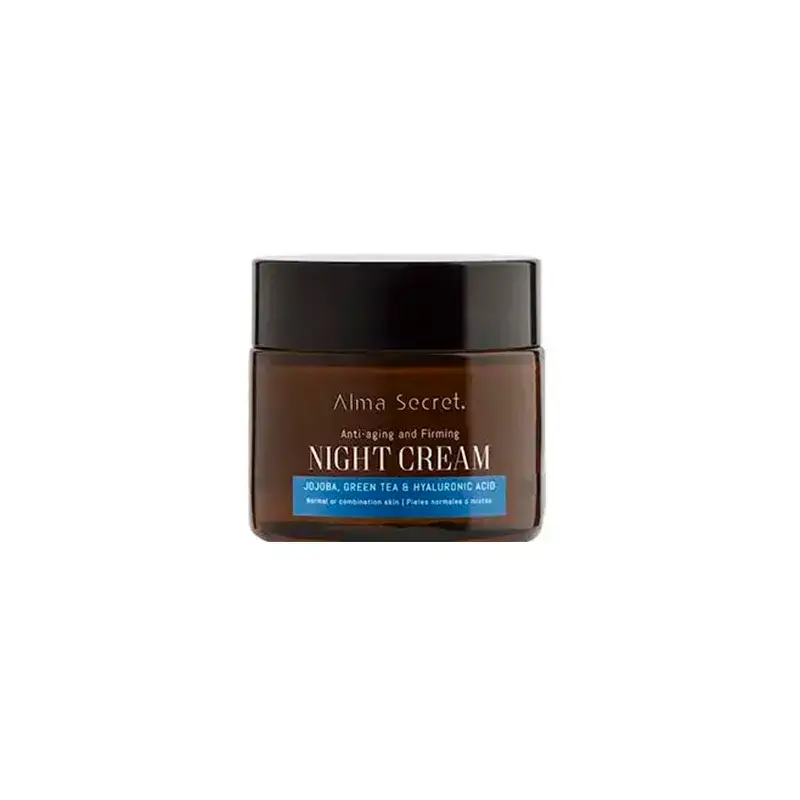 Alma Secret Anti-Ageing Night Repair Jojoba, Green Tea & Hyaluronic
