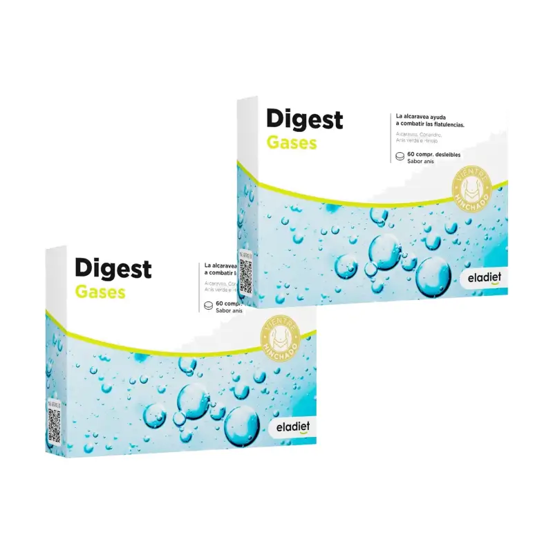 Eladiet Digest Gases (Aero), Pack of 2 x 60 tablets