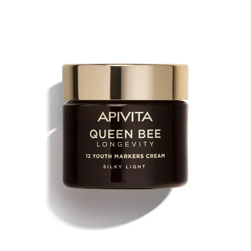 Apivita Queen Bee Longevity Light Cream 12 Youth Markers, 50 ml
