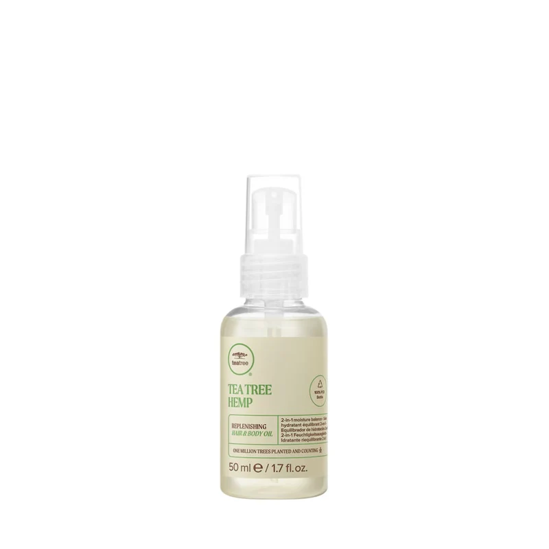 Tea Tree Hemp Replenishing Hair and Body Oil 50ml