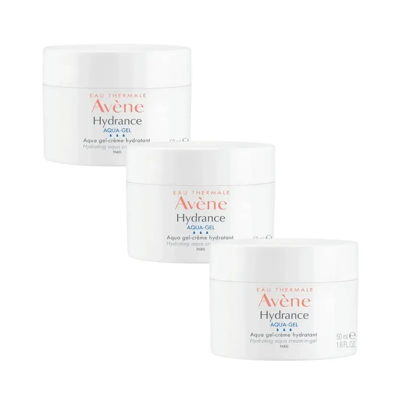 Avène Hydrance Aqua Gel Cream, 3X50 Ml