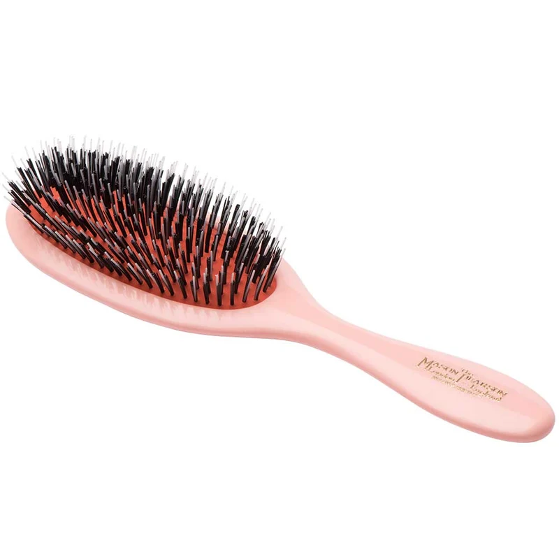 BN4 Pocket Boar Bristle & Nylon Hairbrush – Pink
