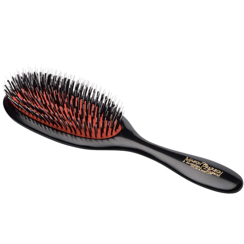 BN3 Handy Boar Bristle & Nylon Hairbrush – Dark Ruby