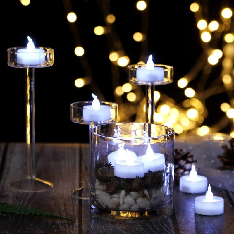 Flammefri LED-lamper med timer til hyggelig belysning