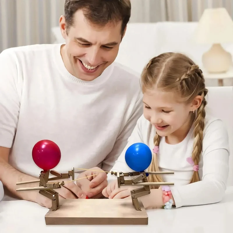 Familie Ballon Spil med Hegn
