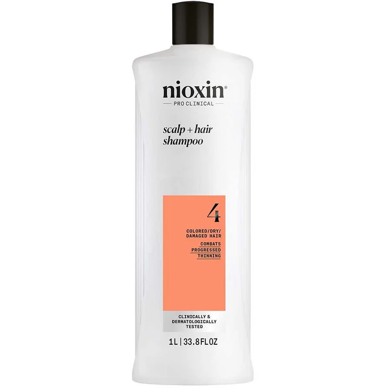 Scalp + Hair Thickening System 4 Shampoo 1L