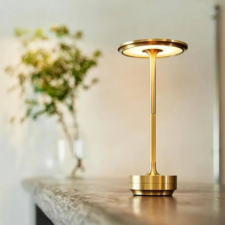 Bærbar Designlampe med Justerbart Lys og Lang Batteritid