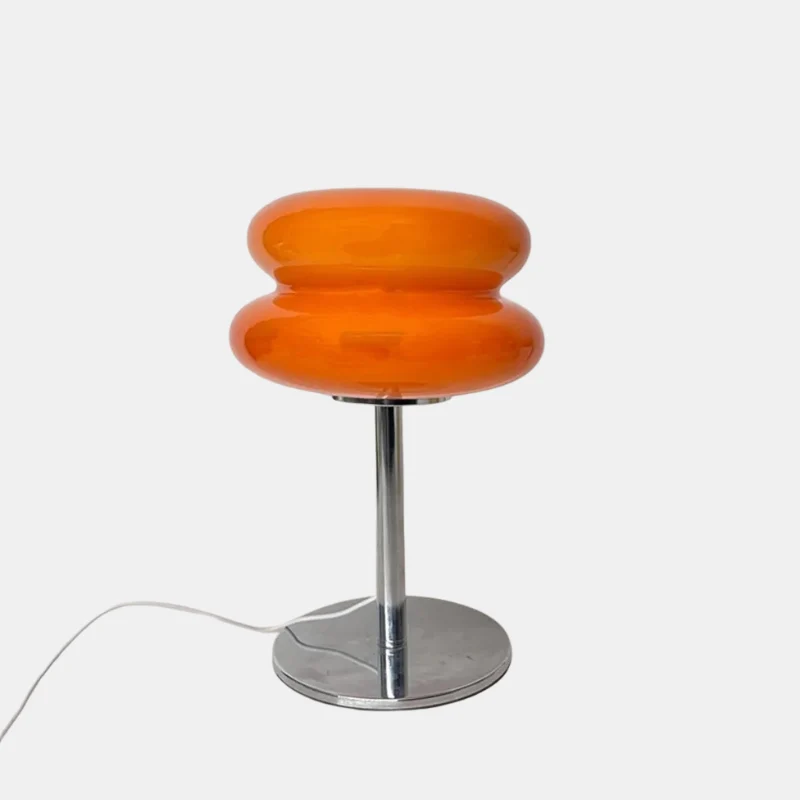 Elegant Batteridrevet Bordlampe med Blødt Lys