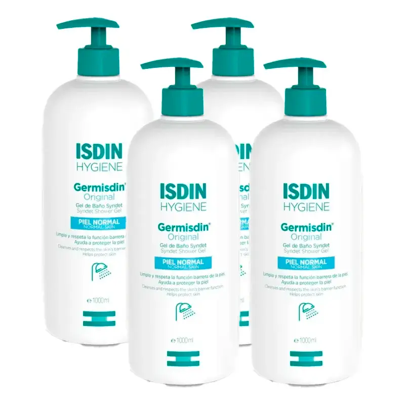 Isdin Germisdin Original, Pack 4 x 1000 Ml