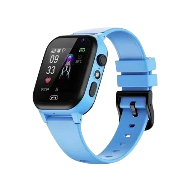 Børnevenligt GPS Smartwatch med Videoopkald og Vandtæt Design
