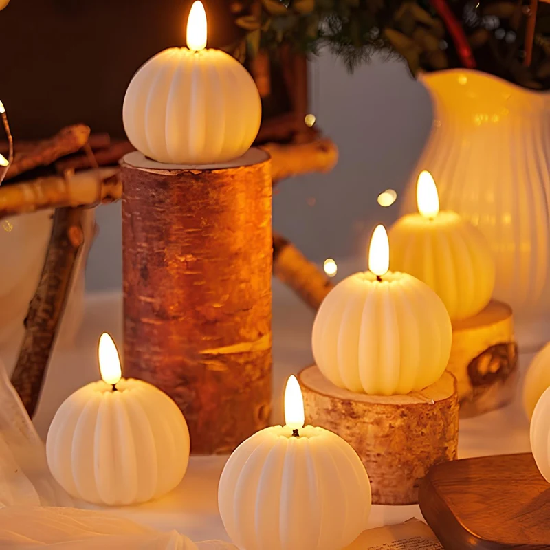 Flammeløse LED Stearinlys - Sikker og Stemningsfuld Belysning