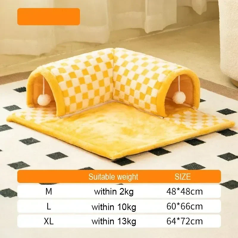 Smart Cat Kreativ Interaktiv Seng Pet Tunnel