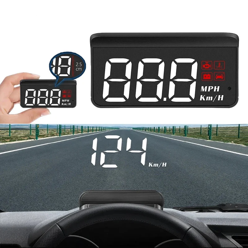 Digital HUD System Forrude Bil Speedometer