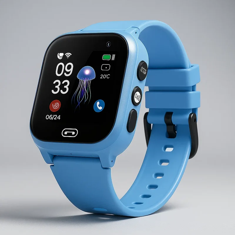 Børne Smartwatch med GPS & Videokald - Sikkerhed i Hverdagen