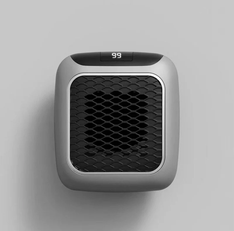 Mini vægmonteret elektrisk bærbar varmelegeme