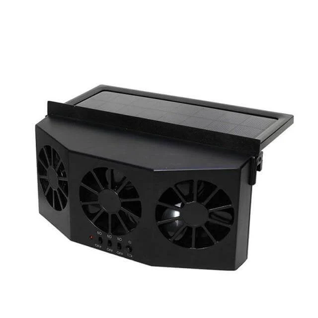 Auto solartoniserende ventilator til bil