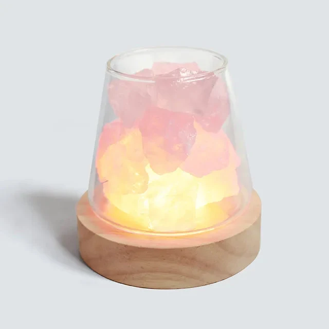 Himalaya Saltlampe med Aromadiffusor – Skab Ro og Velvære