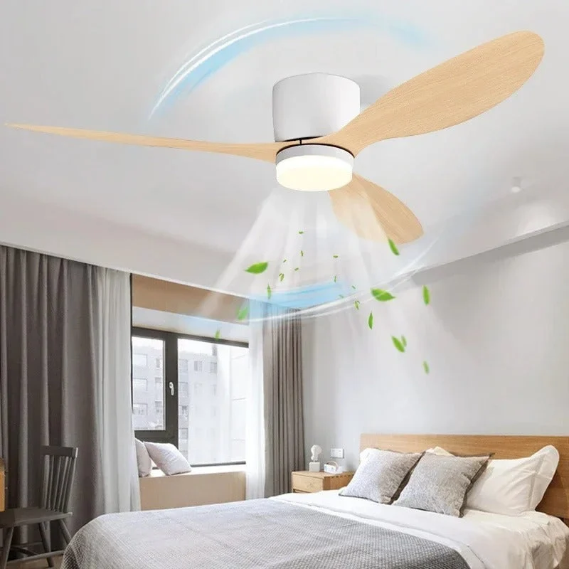 Energieffektiv LED Loftventilator med Fjernbetjening