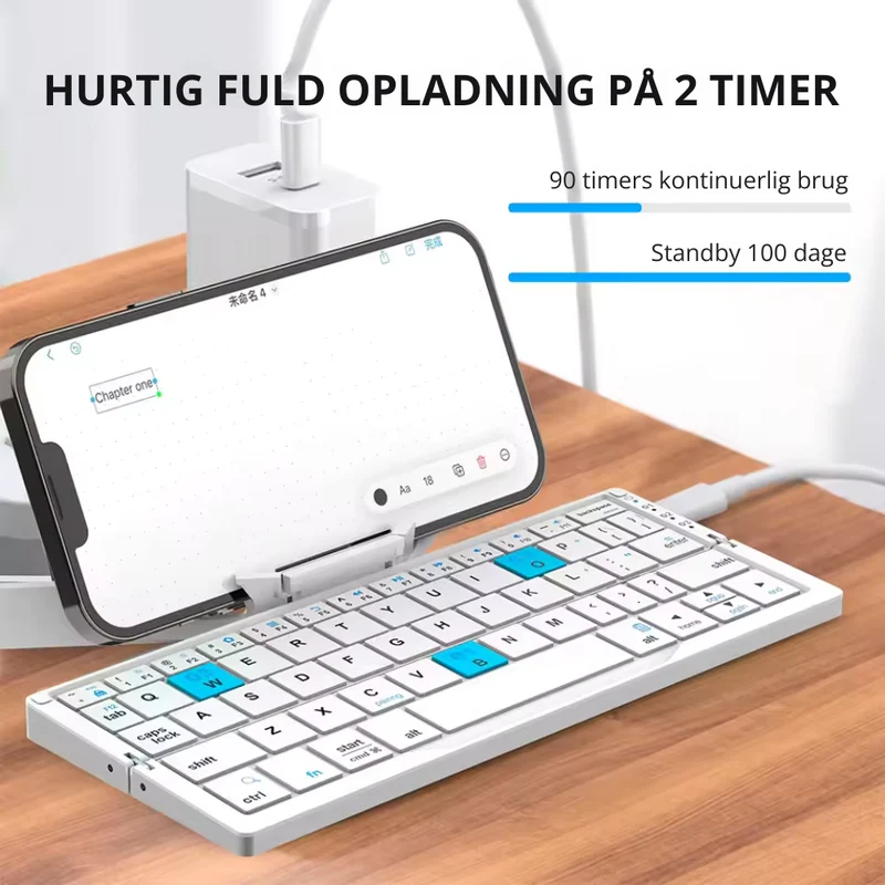 MiniKeys Trådløst Tastatur – Effektivitet På Farten