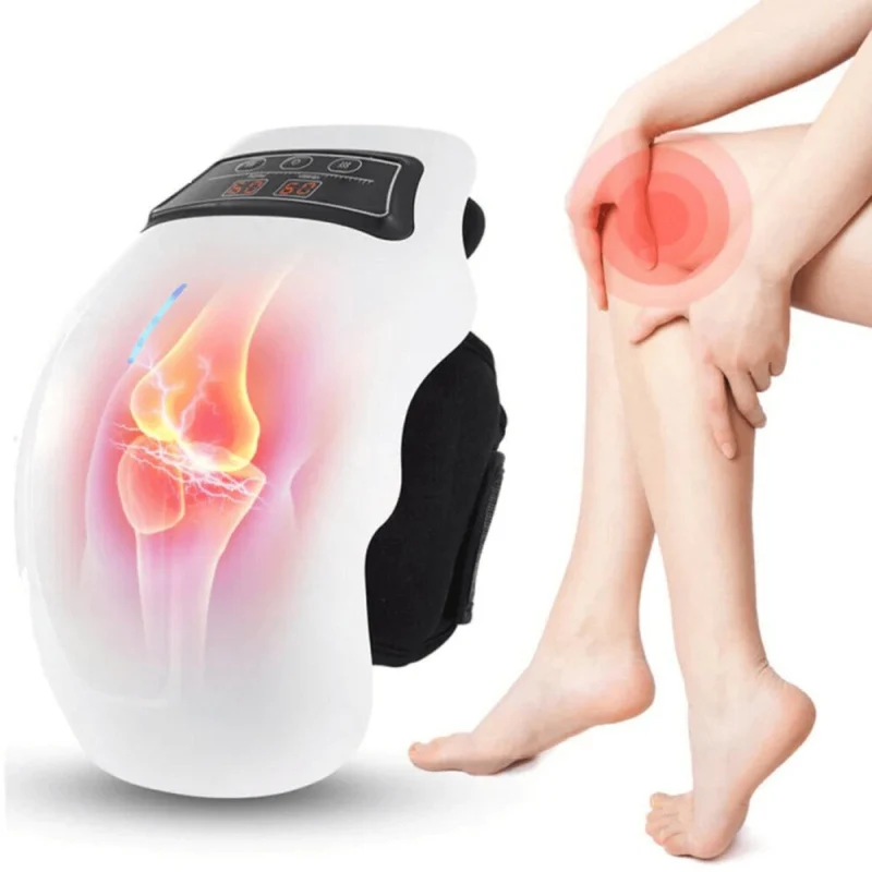 Elastisk Knæmassager med Infrarød Terapi og Varme til Smertelindring